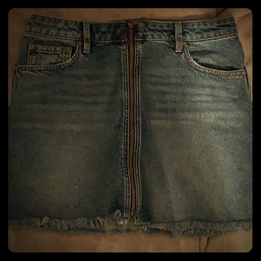 We the Free Jean Skirt 29w